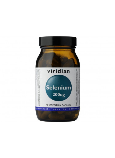 Viridian Selenium (Selen) 200µg, 90 kapslí