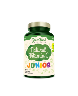 GreenFood Junior Přírodní Vitamin C 90 kapslí