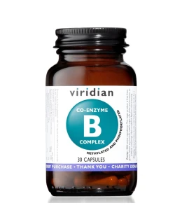 Viridian Co-enzyme B Complex, 30 kapslí