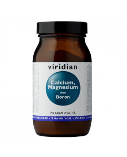 Viridian Calcium Magnesium with Boron Powder (Vápník, hořčík a bór), 150 g