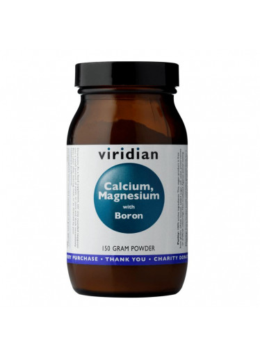 Viridian Calcium Magnesium with Boron Powder (Vápník, hořčík a bór), 150 g