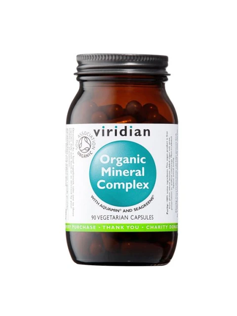 Viridian Mineral Complex (Komplex minerálů Bio) Organic, 90 kapslí