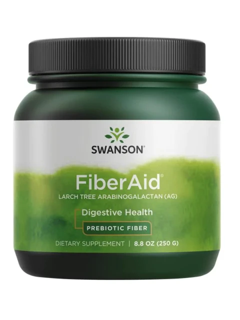 Swanson FiberAid Larch Tree Arabinogalactan AG (Prebiotická vláknina), 250 g