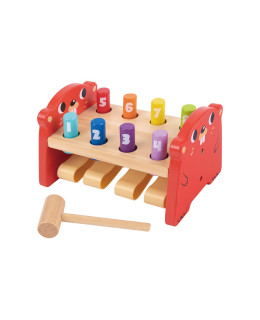 TookyToy Zatloukání dřevěných kolíků