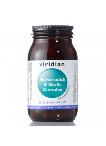 Viridian Horseradish and Garlic Complex (Křen a česnek), 90 kapslí