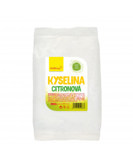 Wolfberry Kyselina citronová 1000 g sáček - EXPIRACE 11/2024