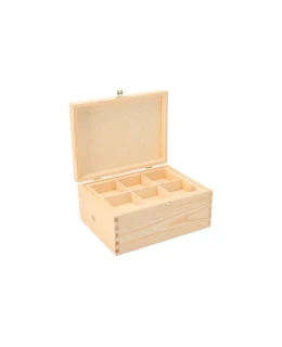 ČistéDřevo Dřevěná krabička s organizérem
