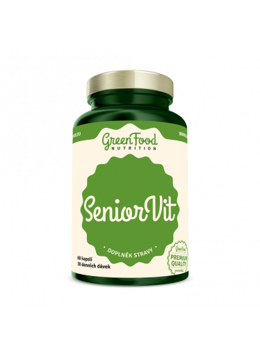 GreenFood SeniorVit 60 kapslí