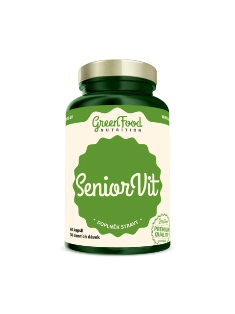 GreenFood SeniorVit 60 kapslí