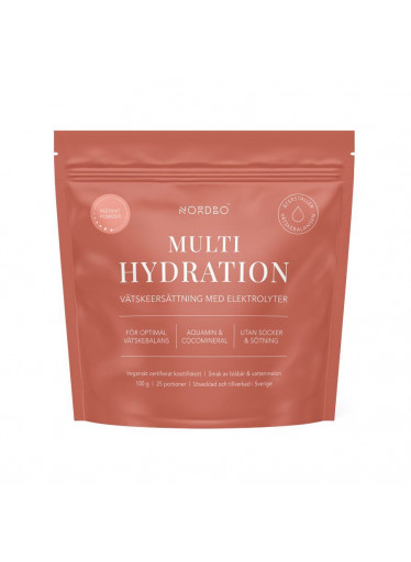 Nordbo Multi Hydration 100g borůvka a vodní meloun