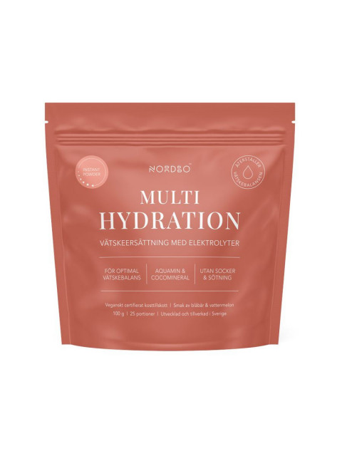 Nordbo Multi Hydration, 100 g - borůvka a vodní meloun