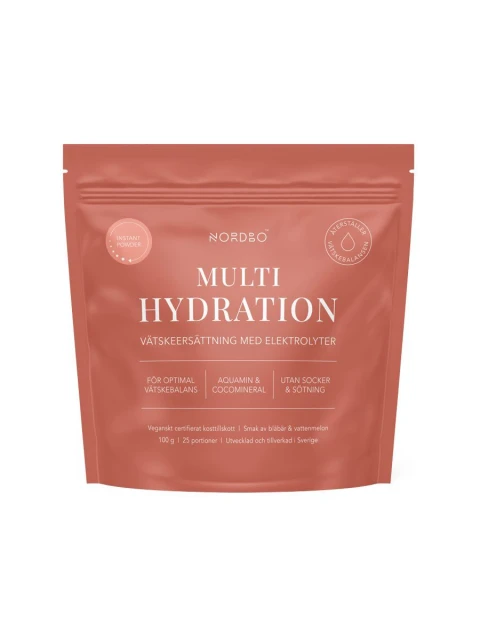 Nordbo Multi Hydration, 100 g - borůvka a vodní meloun