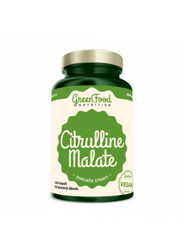 GreenFood Citrulline Malate 120 kapslí