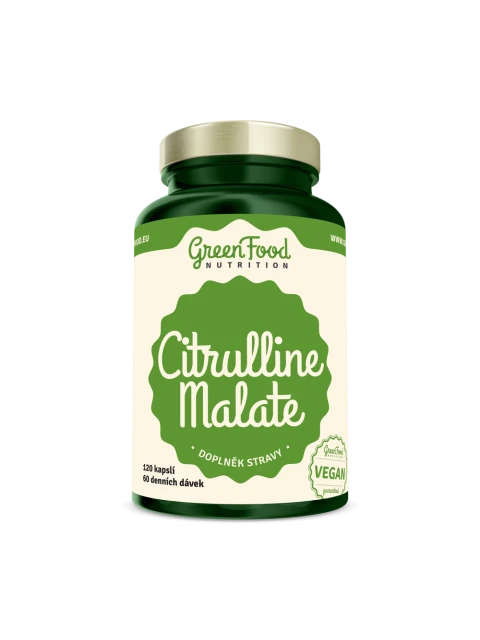 GreenFood Citrulline Malate 120 kapslí