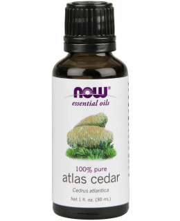 NOW Essential Oil, Atlas Cedar oil (éterický olej Cedr), 30 ml