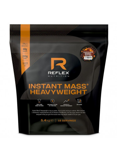 Reflex Instant Mass Heavy Weight, 5,4 kg - čokoláda a arašídové máslo