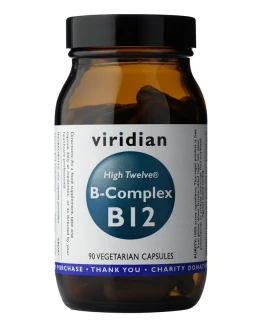 Viridian B-Complex B12 High Twelwe®, 90 kapslí