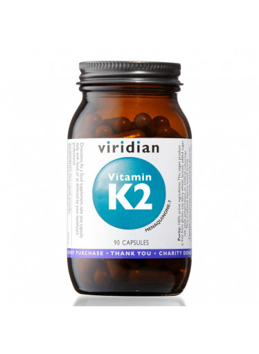 Viridian Vitamin K2, 90 kapslí