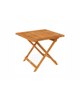 Casaria Zahradní stolek z akáciového dřeva 70 x 70 cm