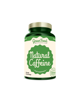 GreenFood Natural kofein 90 kapslí