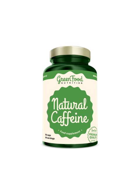 GreenFood Natural kofein 90 kapslí