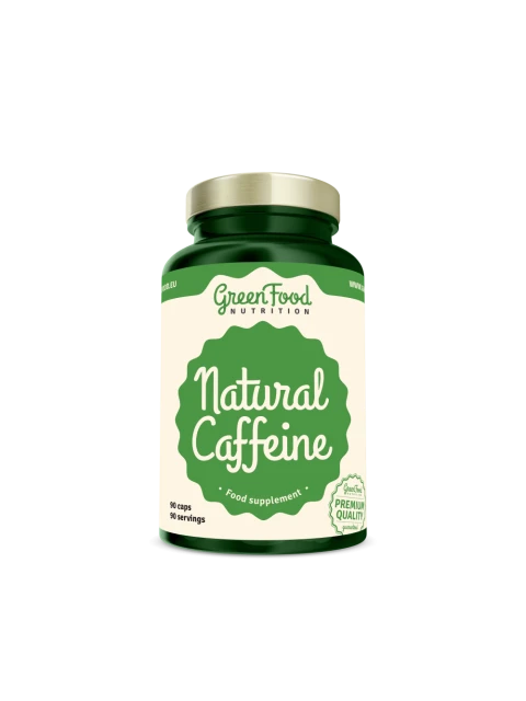 GreenFood Natural kofein 90 kapslí