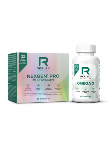 Reflex Nexgen® PRO, 90 kapslí + Omega 3, 90 kapslí ZDARMA