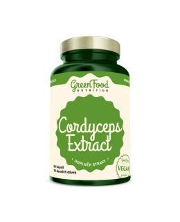 GreenFood Cordyceps extract 90 kapslí
