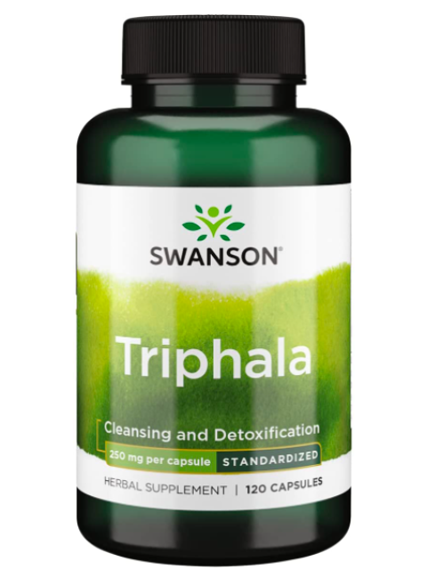Swanson Triphala 250 mg, 120 kapslí