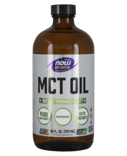 NOW MCT olej, 473 ml