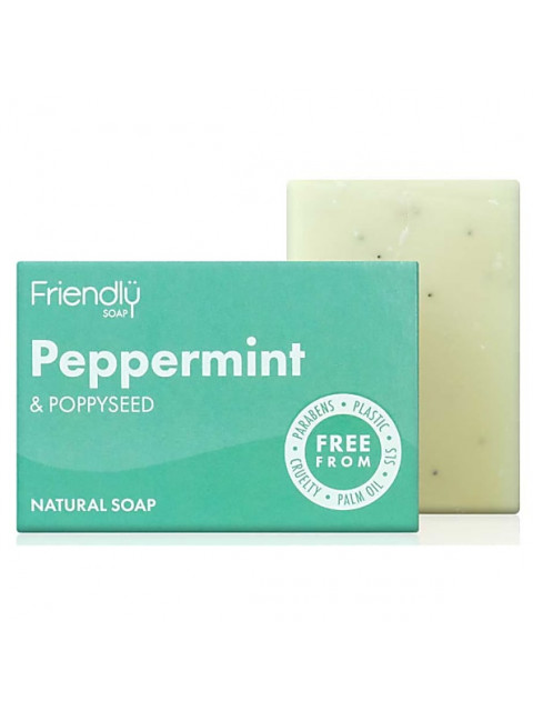 FRIENDLY SOAP mýdlo máta a mák 95g