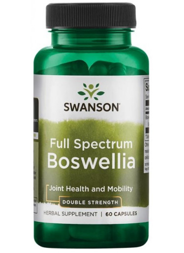 Swanson Full Spectrum Boswellia, 800mg Double Strength, 60 kapslí