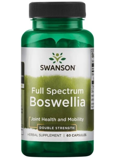 Swanson Full Spectrum Boswellia, 800mg Double Strength, 60 kapslí