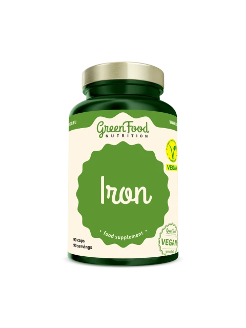 GreenFood Železo 90 kapslí