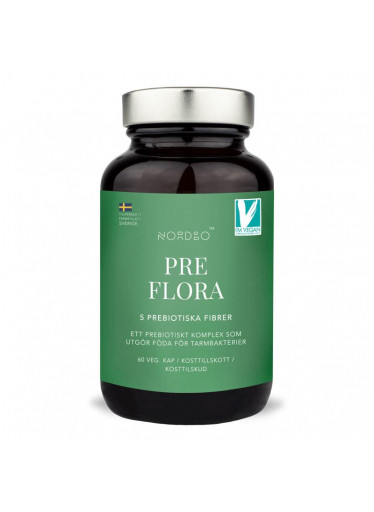 Nordbo Pre Flora (Prebiotika), 60 kapslí
