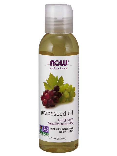 NOW Grapeseed oil (Hroznový olej), 118 ml