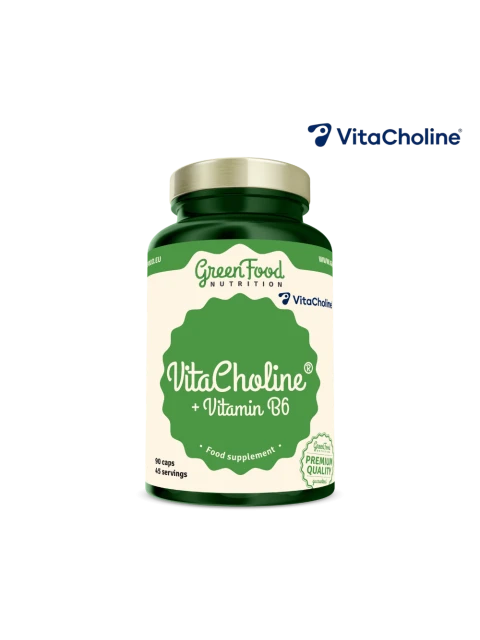 GreenFood Choline + Vitamin B6 90 kapslí