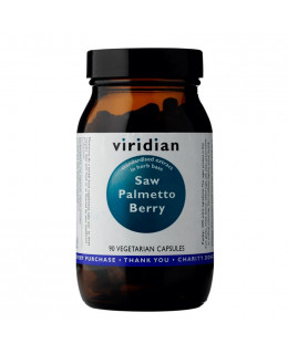 Viridian Saw Palmetto Berry (Serenoa plazivá), 90 kapslí
