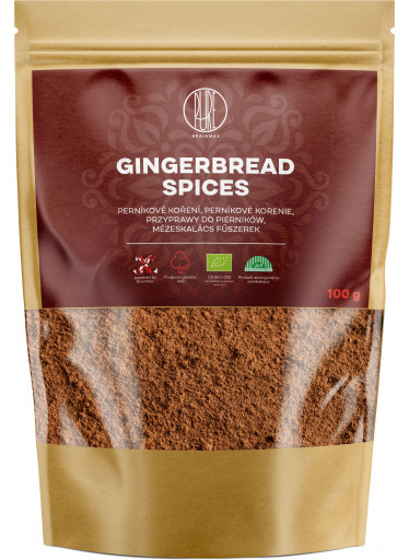 BrainMax Pure Gingerbread Spice, Perníkové koření, BIO, 100 g