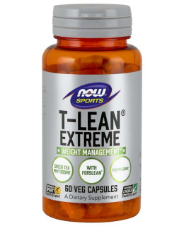 NOW T- Lean Extreme, 60 rostlinných kapslí