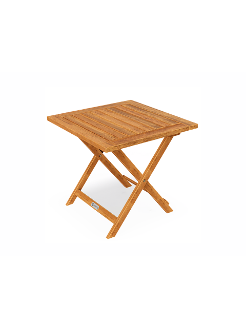 Casaria Zahradní stolek z akáciového dřeva 46 x 46 cm