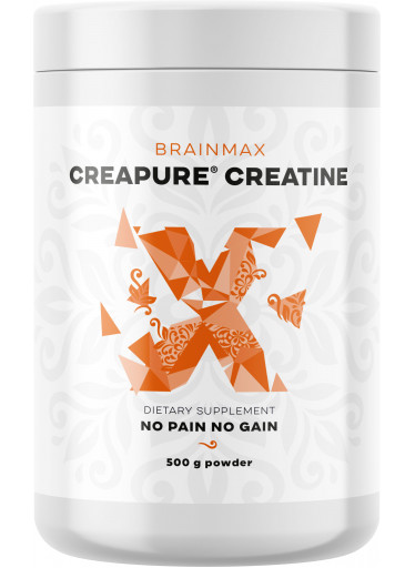 BrainMax Creapure Creatine, Kreatin monohydrát, 500 g