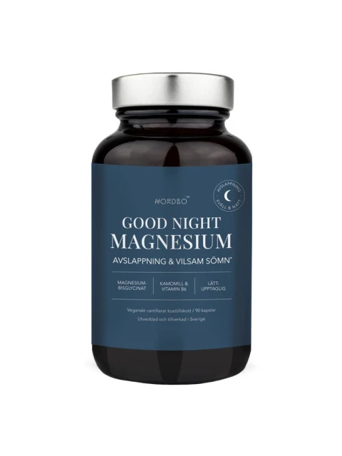 Nordbo Magnesium Good Night, 90 kapslí