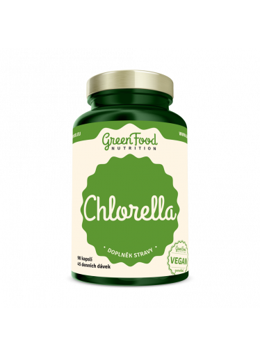 GreenFood Chlorella 90 kapslí