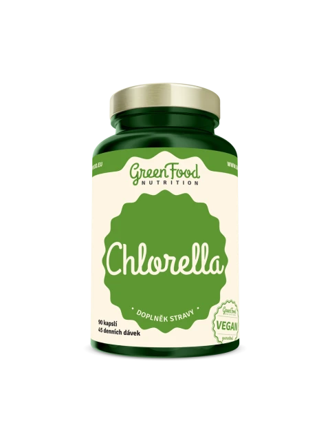 GreenFood Chlorella 90 kapslí