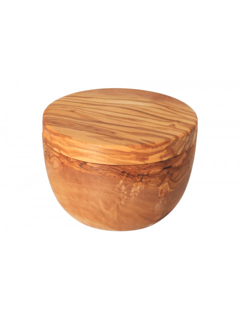 ČistéDřevo Cukřenka s magnetickým víkem z olivového dřeva