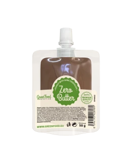 GreenFood Zero Butter Arašídový krém s tmavou čokoládou 50g