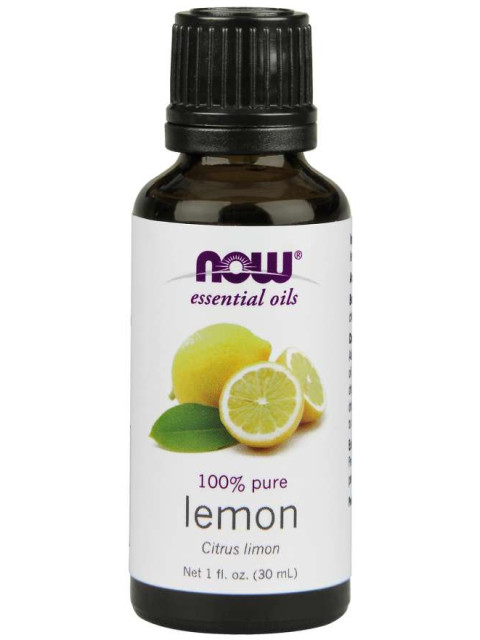 NOW Essential Oil, Lemon oil (éterický olej Citrón), 30 ml