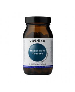 Viridian Magnesium Taurate (Taurát hořečnatý), 90 kapslí