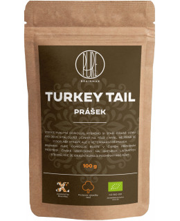 BrainMax Pure Turkey Tail prášek, BIO 100g
